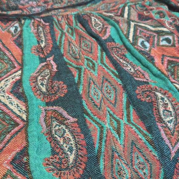 Anu embroidered Boho Sweater  100% Rayon - Picture 12 of 12